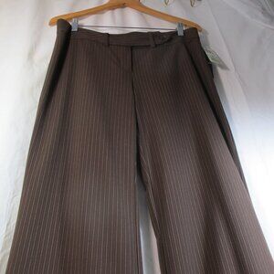 Trousers, INC INTERNATIONAL CONCEPT With Tags, Size 8, Brown Pinstripe, Washable